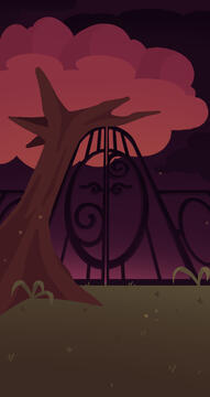 Garden Gate (night)