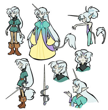 Anastasia - concept sketches