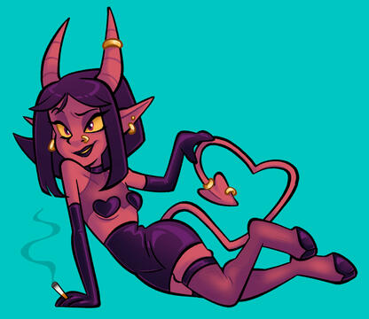 Imp girl design